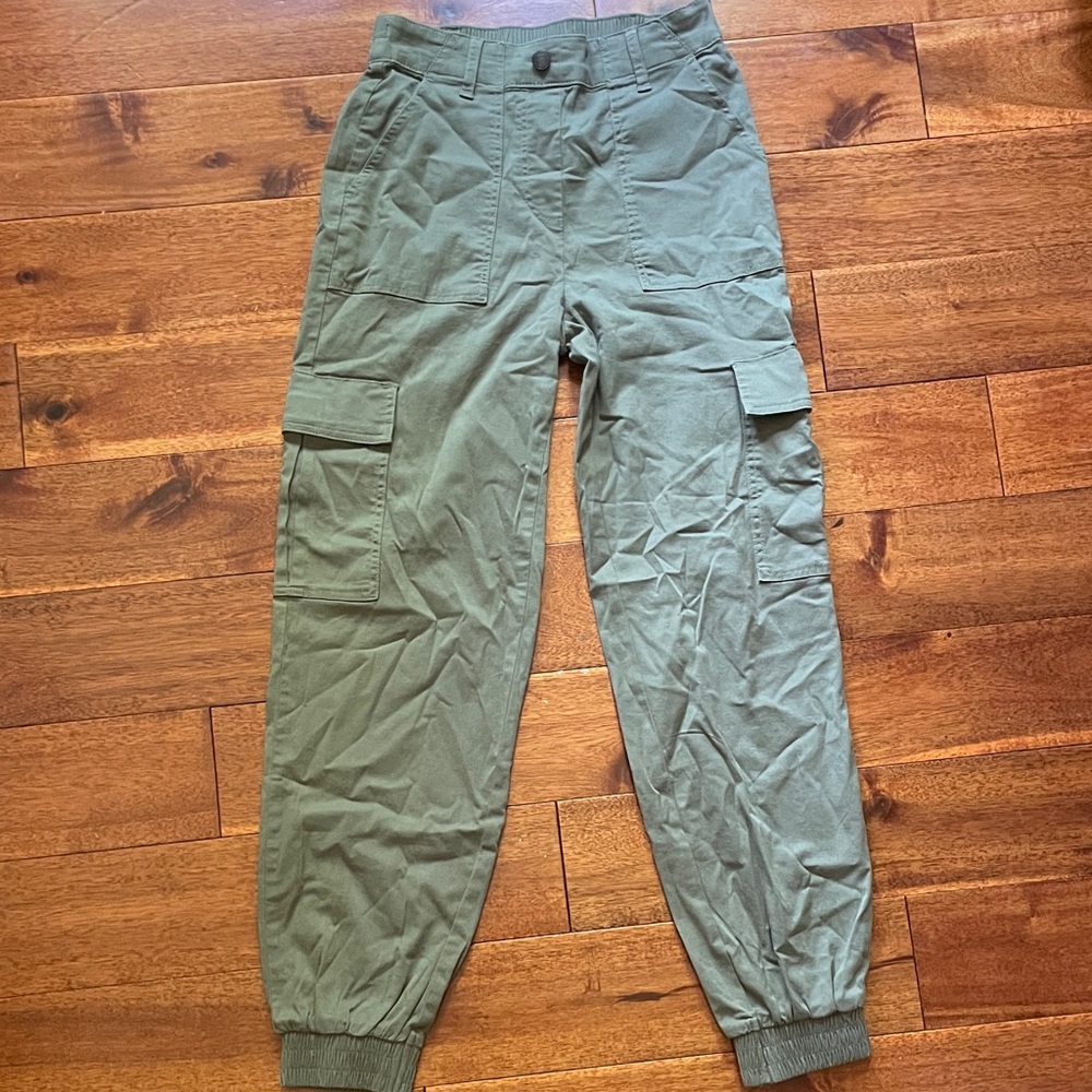 SO Olive Green Cargo Joggers